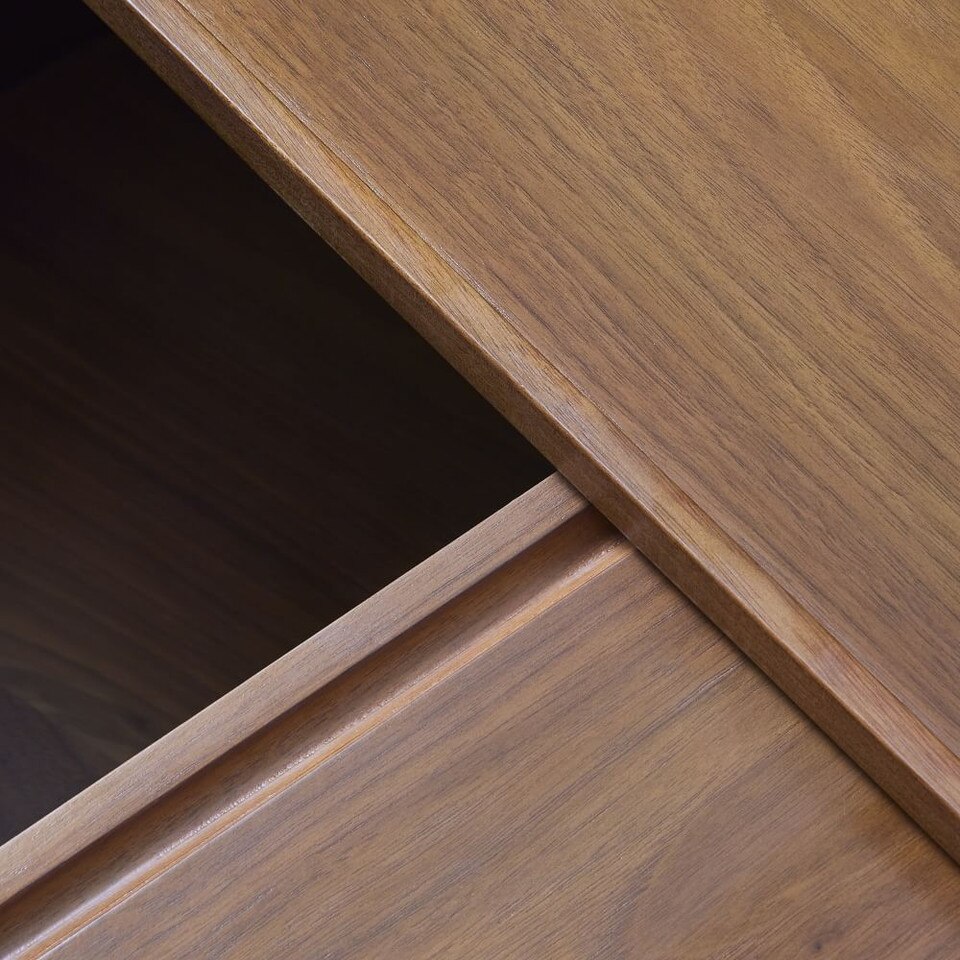 Volume Round Storage Drum Coffee Table (91 cm) West Elm UK